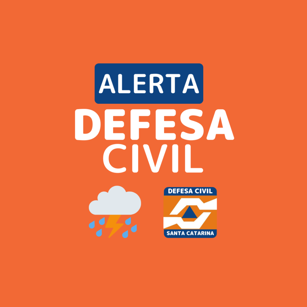 Alerta: Temporais com risco de alagamentos e enxurradas para Camboriú e região