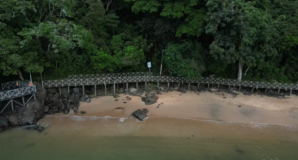 Deck do Pontal Norte, em Balneário Camboriú (Foto: Divulgação)