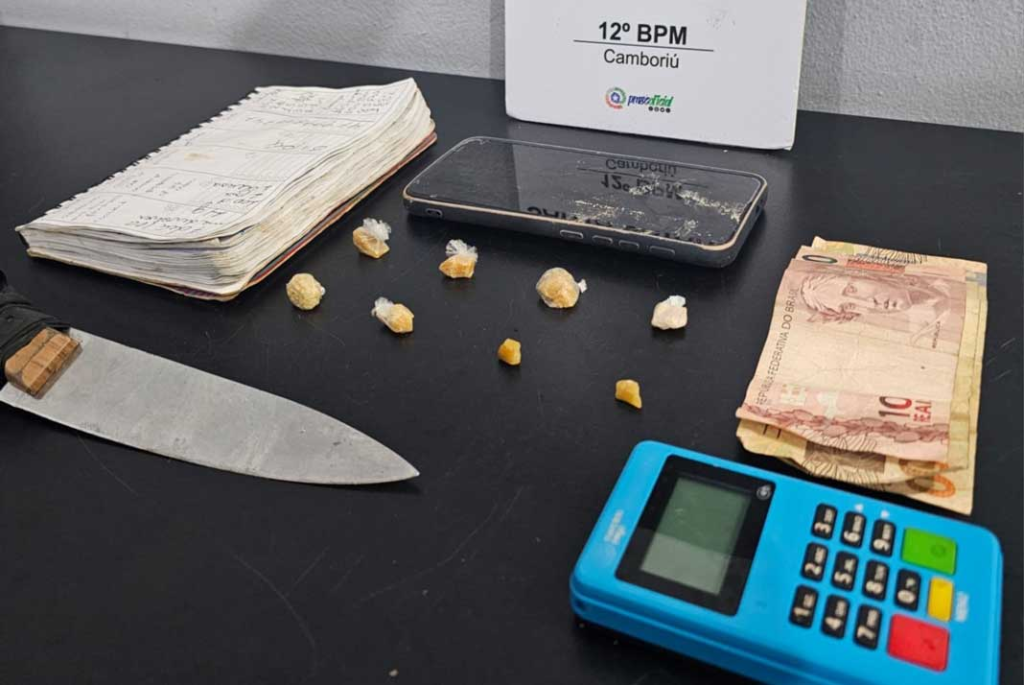 Idoso é preso pela quinta vez por tráfico em Camboriú