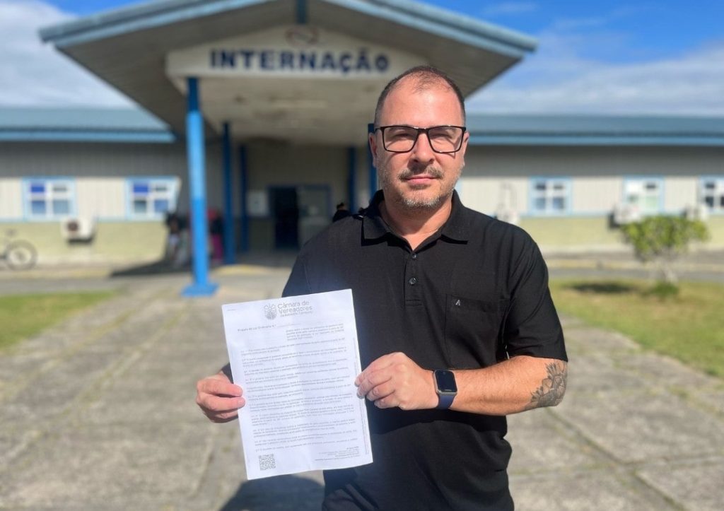 Vereador Ricardinho quer garantir autonomia da gestante no Hospital Ruth Cardoso, em Balneário Camboriú