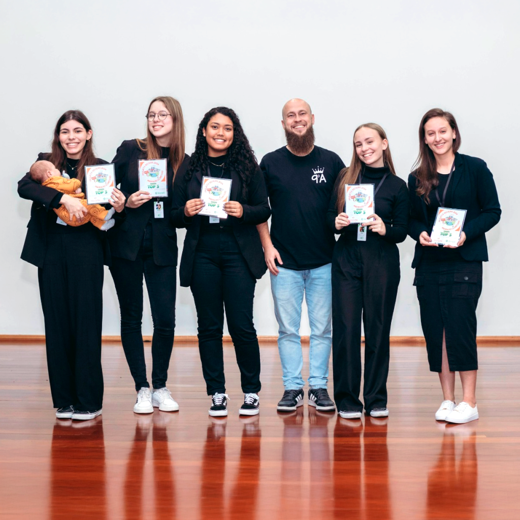 Alunas do Recriarte levam Camboriú à FEBIC com projeto sobre mudanças climáticas