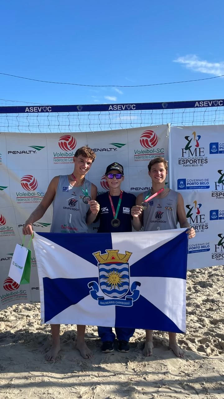 Balneário Camboriú tem nova vitória no vôlei de praia