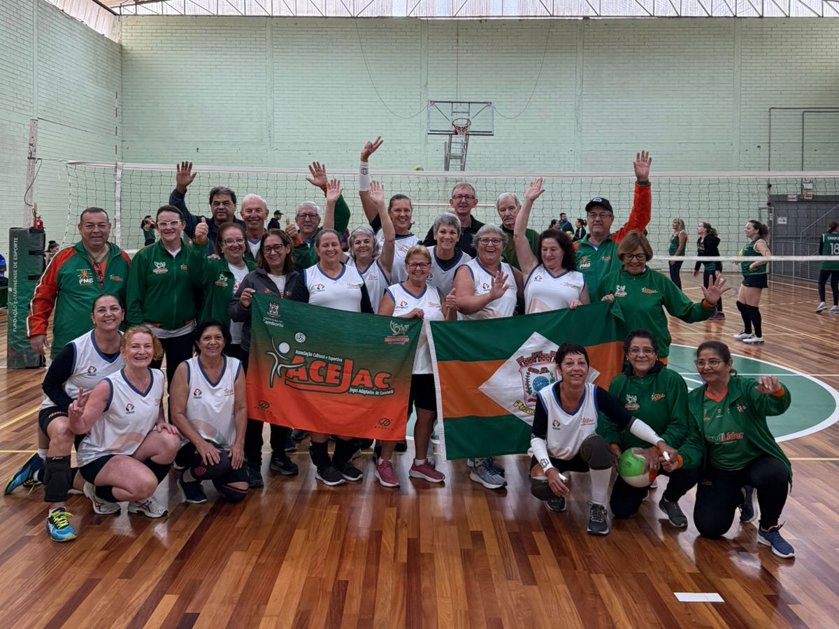 Camboriú conquista ouro no vôlei adaptado nos JASTI 2025
