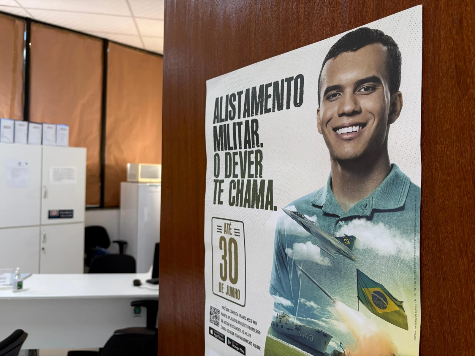 Jovens nascidos em 2007 devem realizar o alistamento militar até 30 de junho