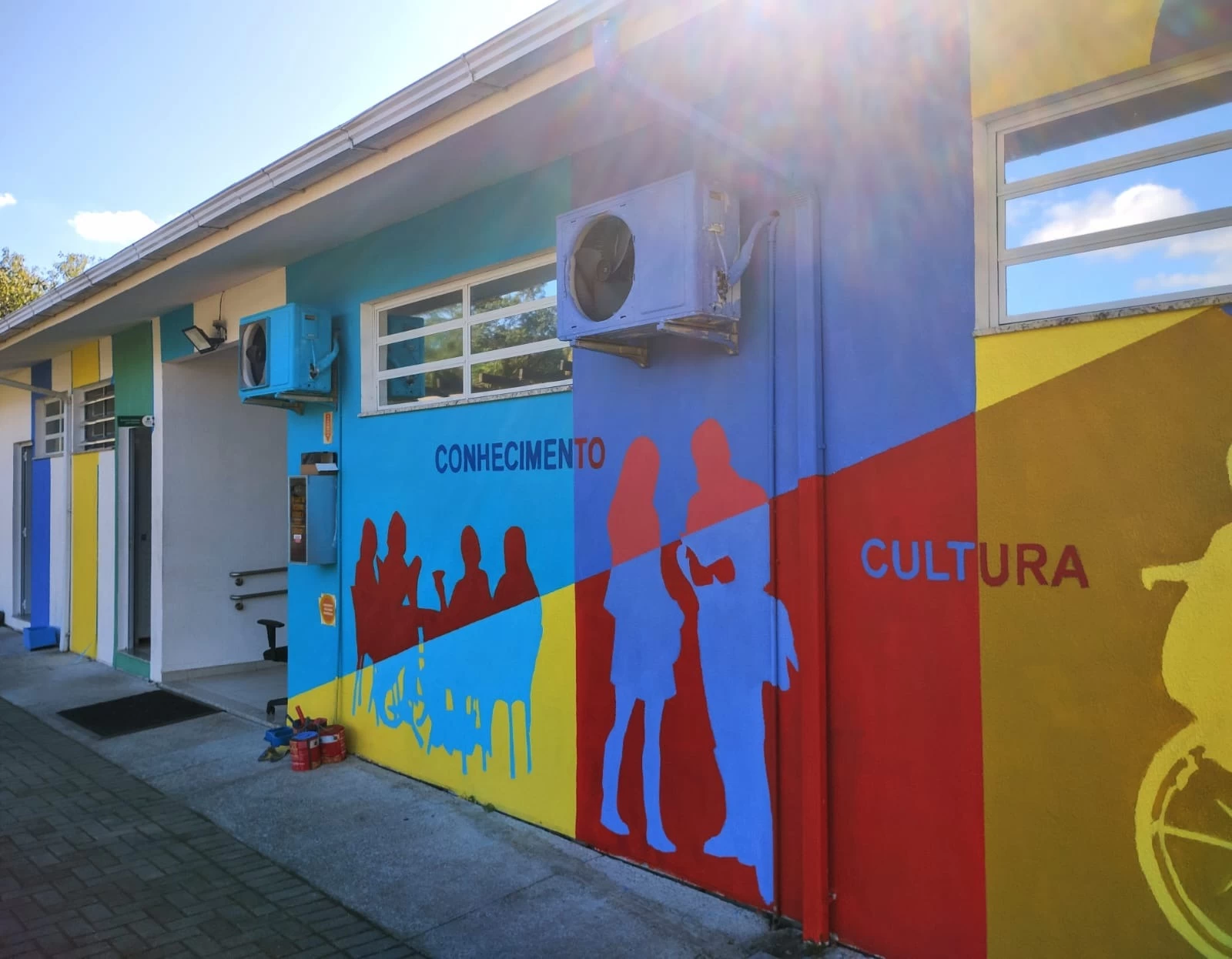 Museu a Céu Aberto conta com mural Udesc 60 anos em Balneário Camboriú