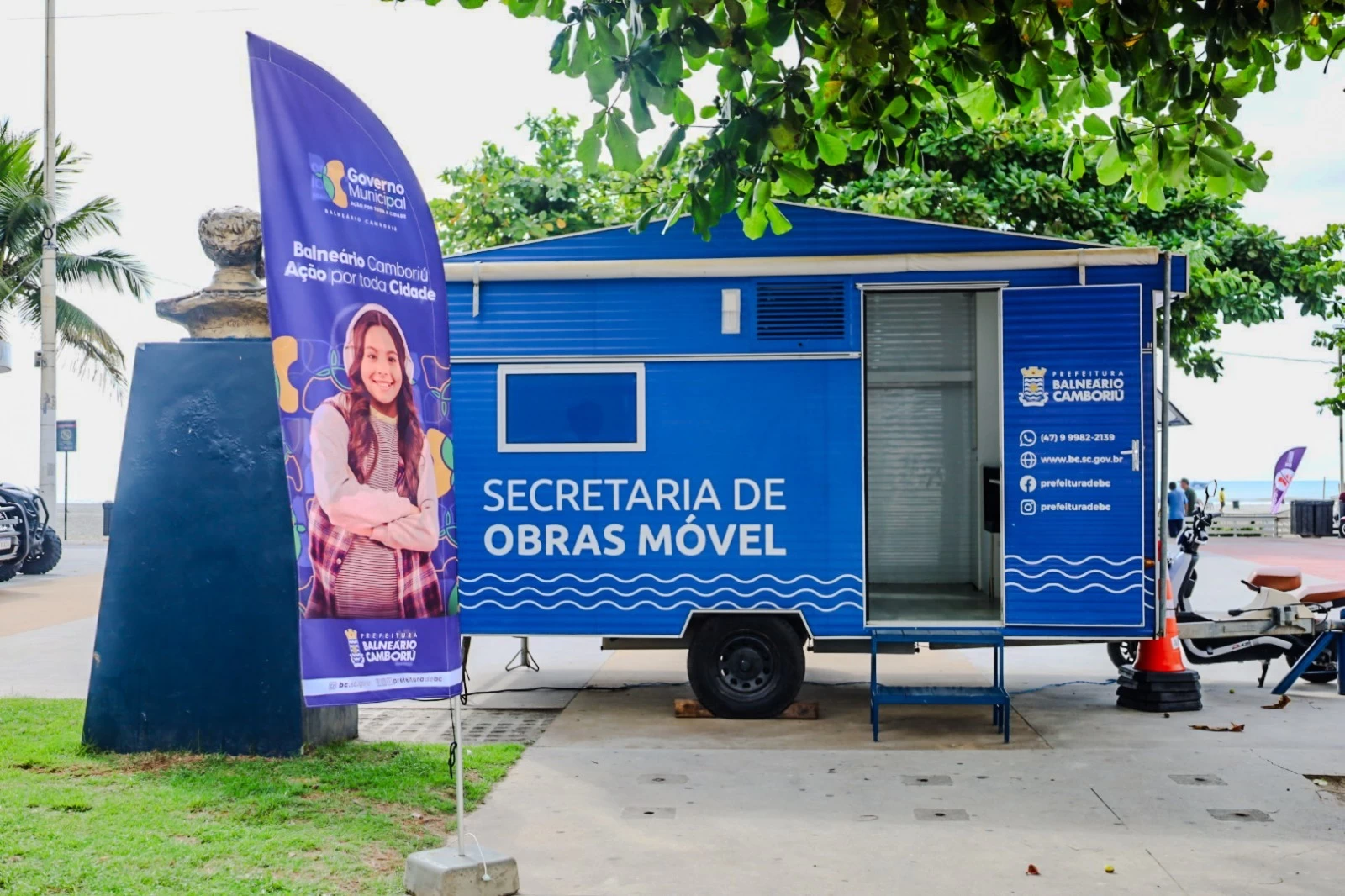 Secretaria de Obras Móvel registrou 25 ordens de serviço no Centro de Balneário Camboriú