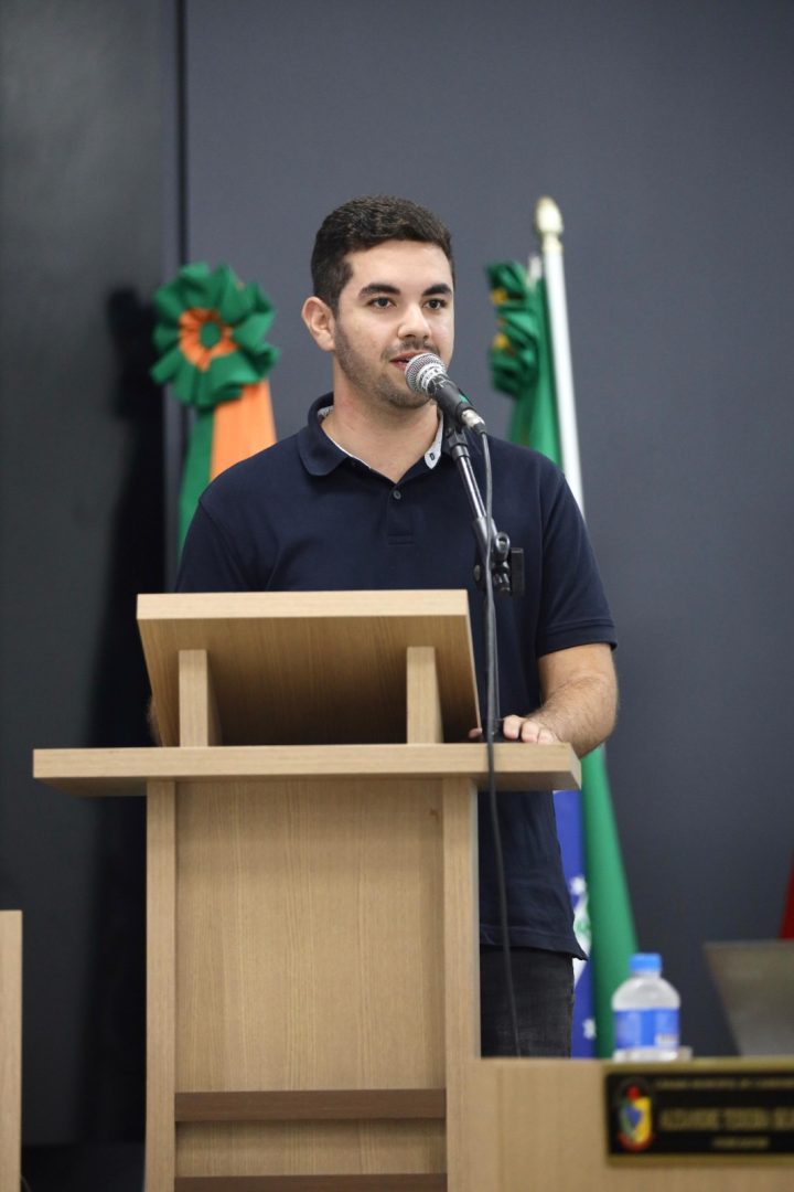 Vereador e presidente da Câmara, Marlon Borsatto retorna ao trabalho após se recuperar de dengue