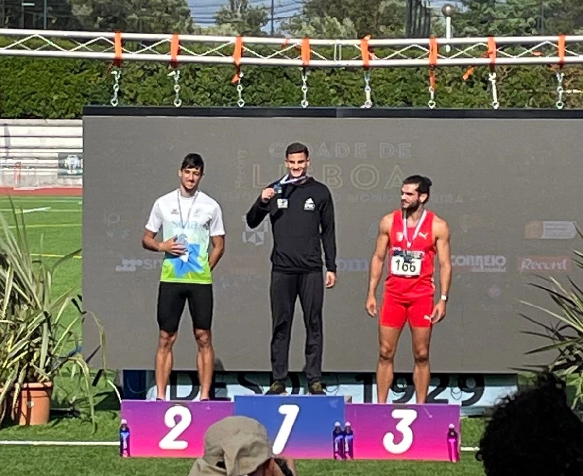Atletismo de Balneário Camboriú tem nova vitória em Portugal