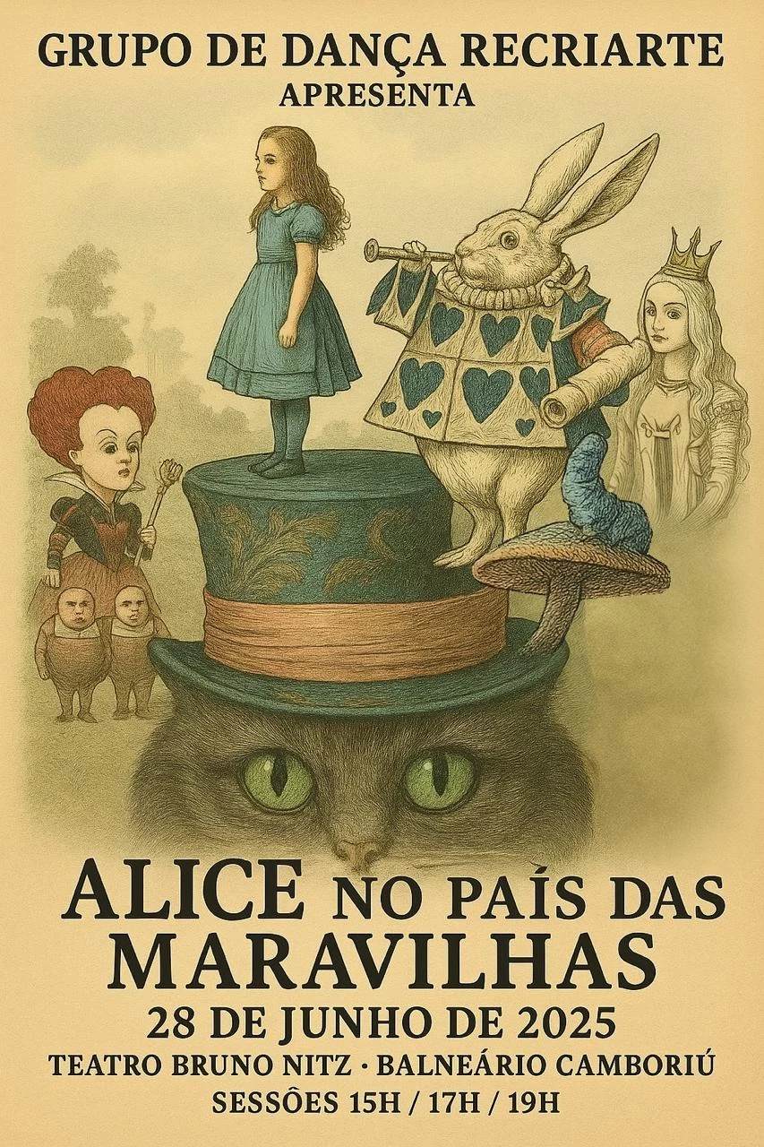 Clássico Alice no País das Maravilhas ganha versão dançada em BC