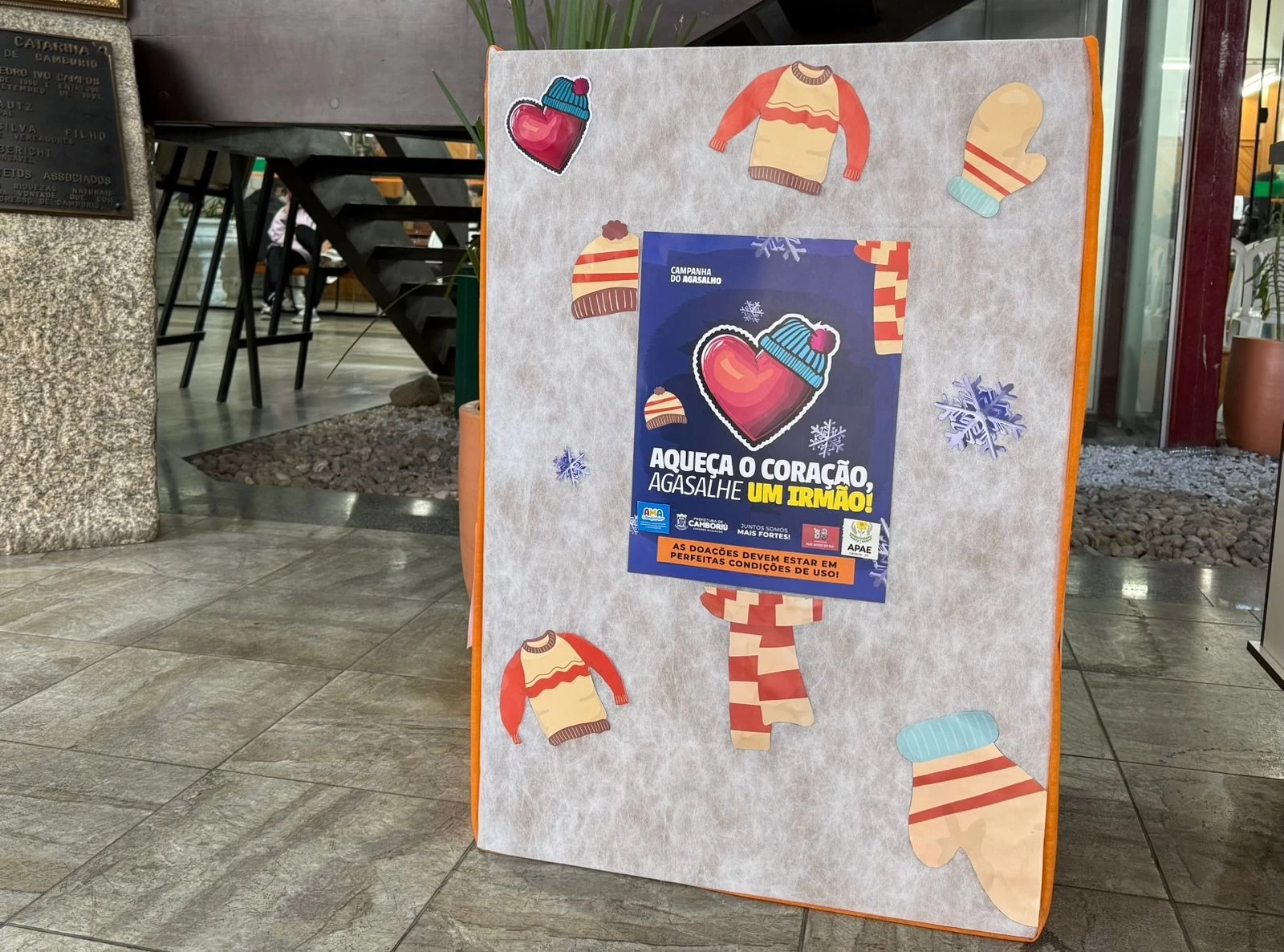 Prefeitura de Camboriú lança Campanha do Agasalho com 28 pontos de coleta pela cidade