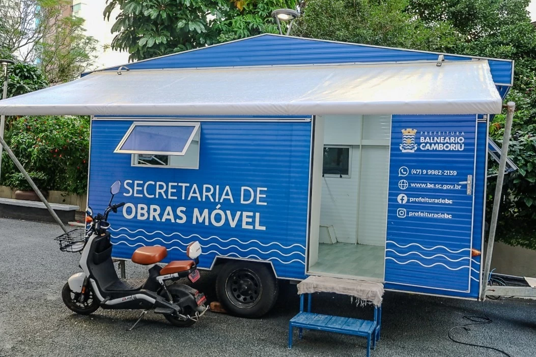 Secretaria de Obras Móvel chega ao Bairro Pioneiros, em Balneário Camboriú