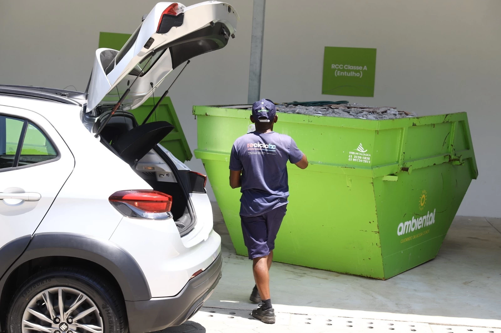 Balneário Camboriú registra aumento expressivo em resíduos entregues nos PEVs