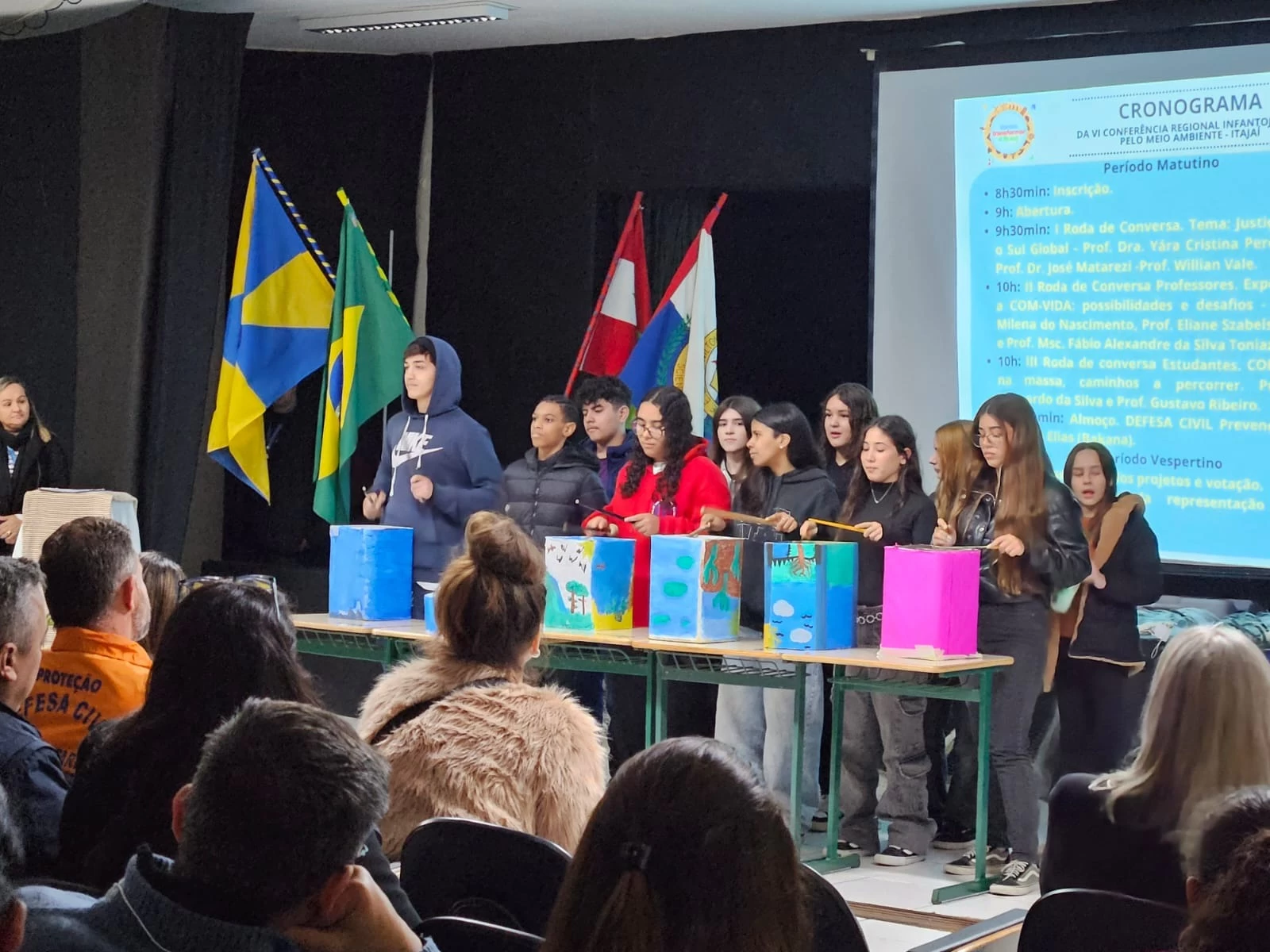 Escola de BC se classifica em 1° lugar na etapa regional da Conferência Nacional Infantojuvenil pelo Meio Ambiente