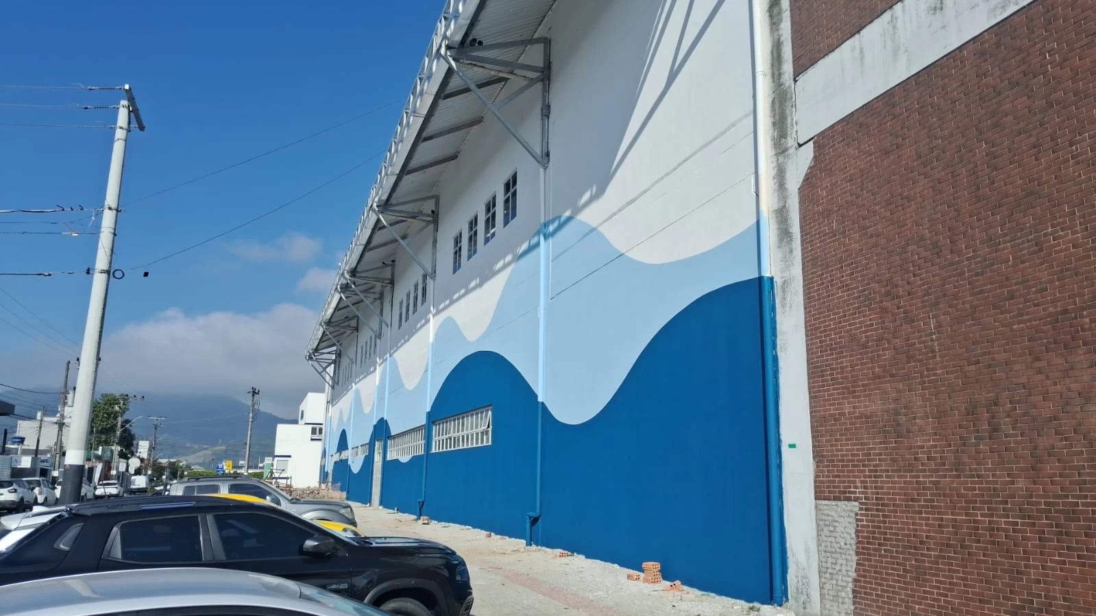 Reforma do Ginásio da Barra avança em Balneário Camboriú