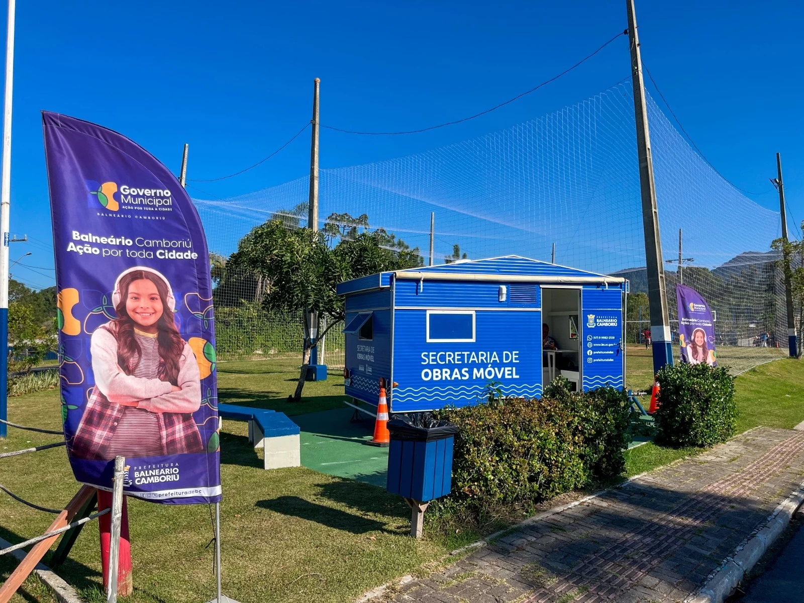 Secretaria de Obras Móvel atende no Estaleirinho, em Balneário Camboriú