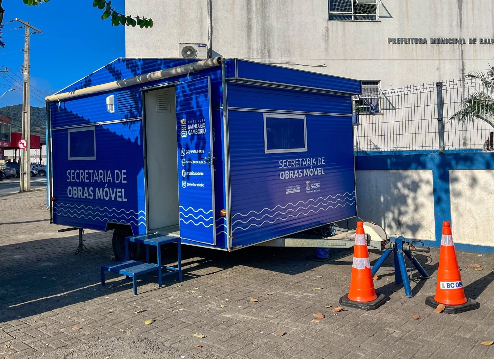 Secretaria de Obras Móvel gera 18 ordens de serviço em Balneário Camboriú