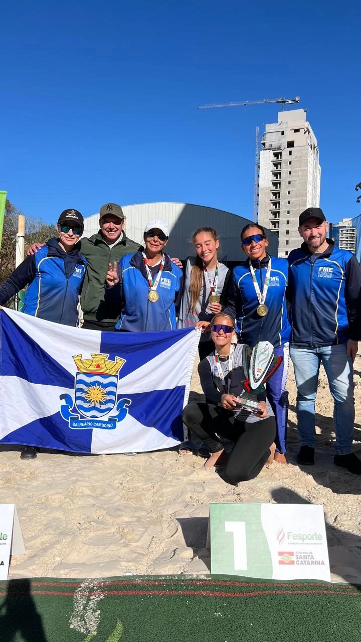 Balneário Camboriú conquista 7º lugar nos Joguinhos Abertos de SC