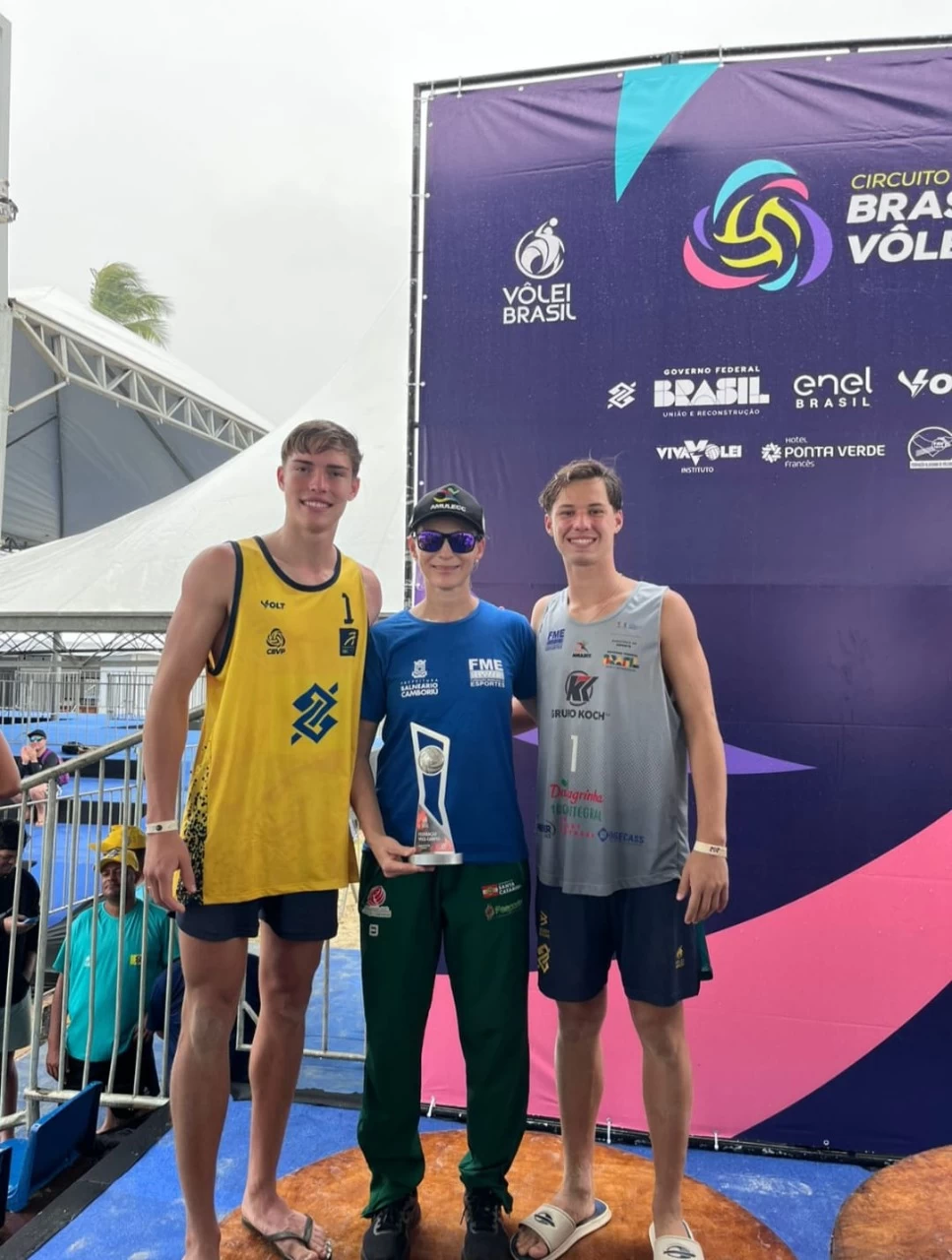 Balneário Camboriú conquista vice no Brasileiro Sub-19 de Vôlei de Praia