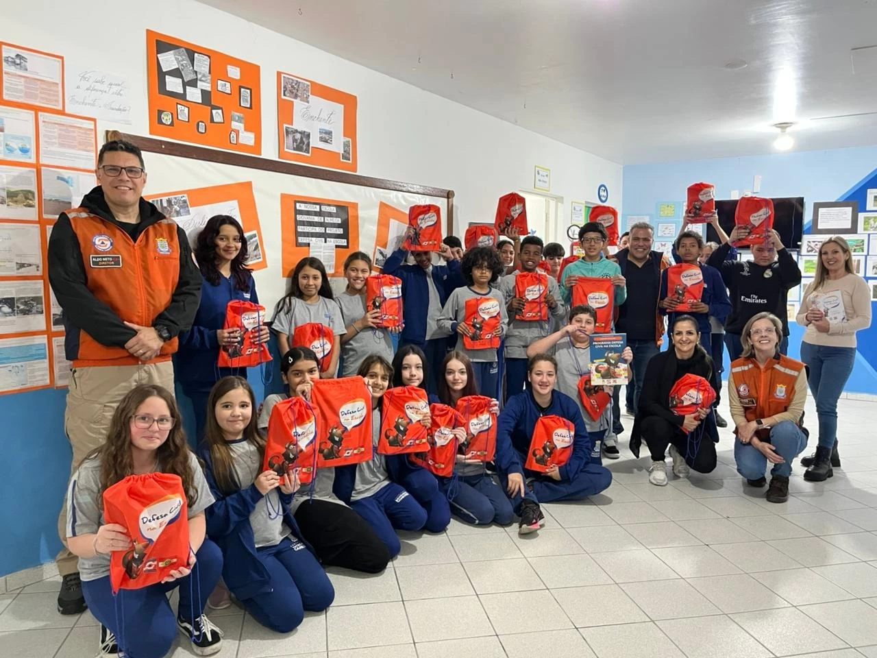 Programa Defesa Civil na Escola alcança 900 alunos em Balneário Camboriú