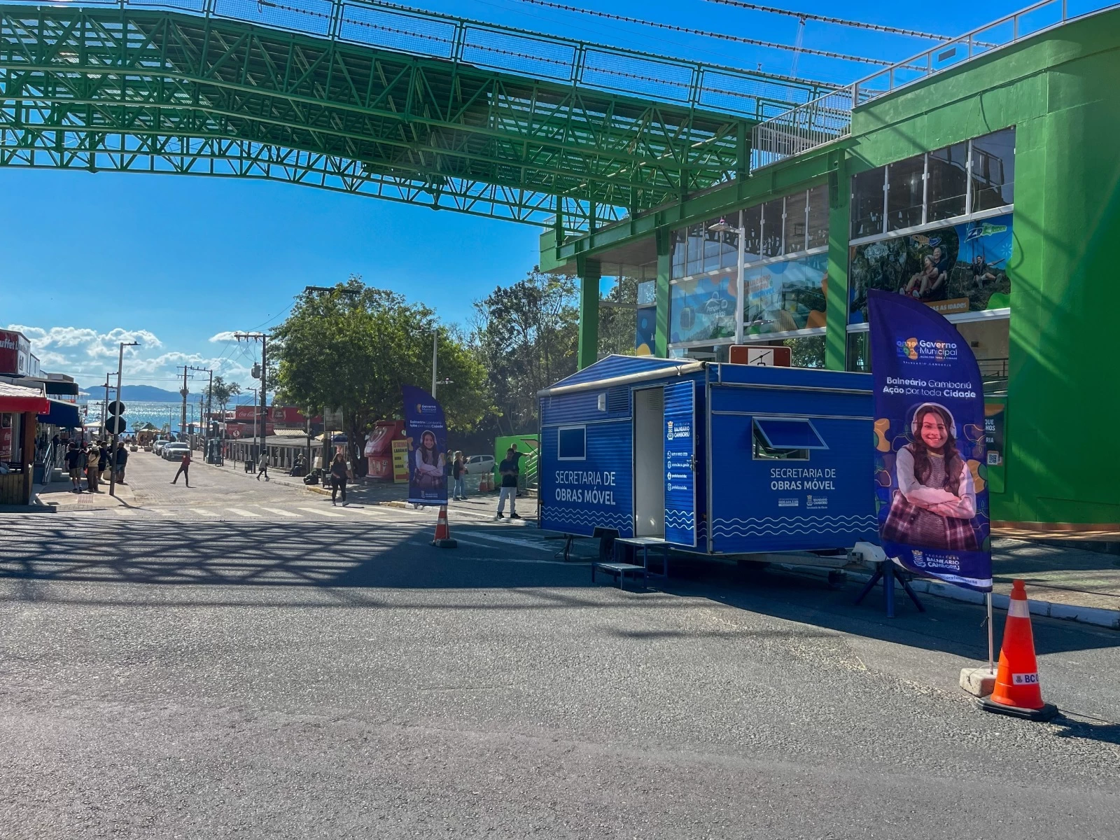 Secretaria de Obras Móvel atende no Bairro Laranjeiras em Balneário Camboriú