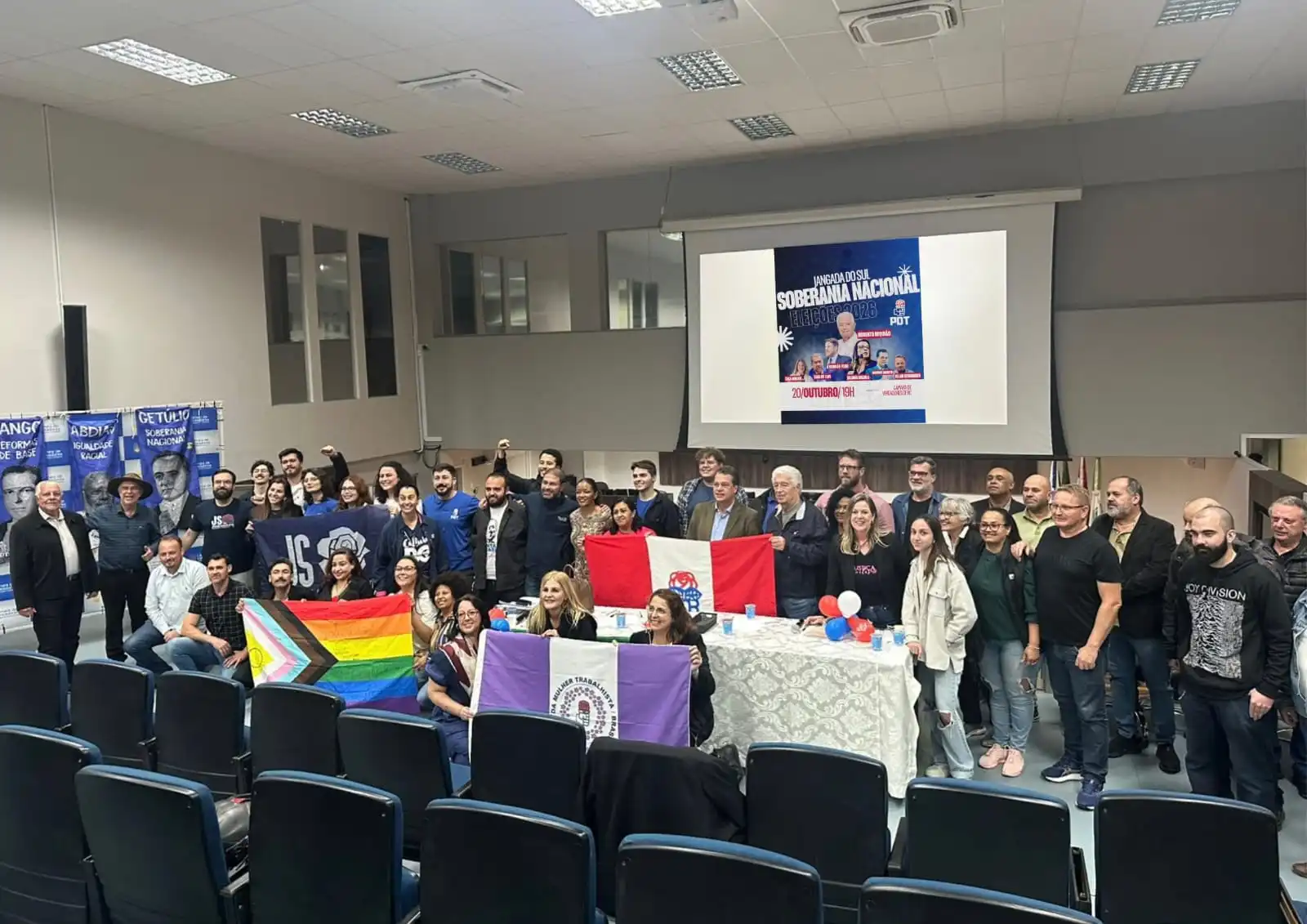 Vereadora Ciça Müller participa do primeiro encontro 'Jangada do Sul' em Balneário Camboriú