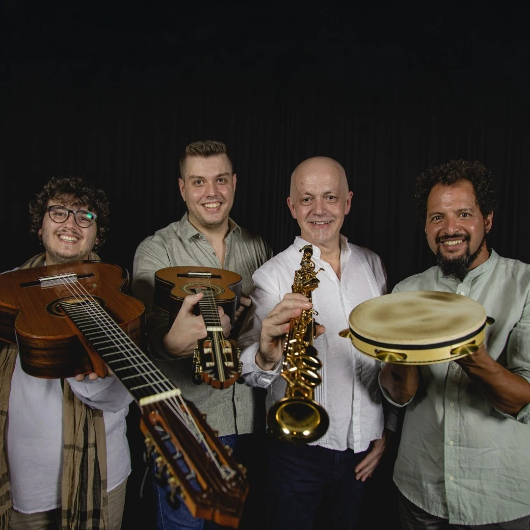 Grupo de choro Chá de Cevada realiza apresentação gratuita em Bombinhas nesta sexta-feira