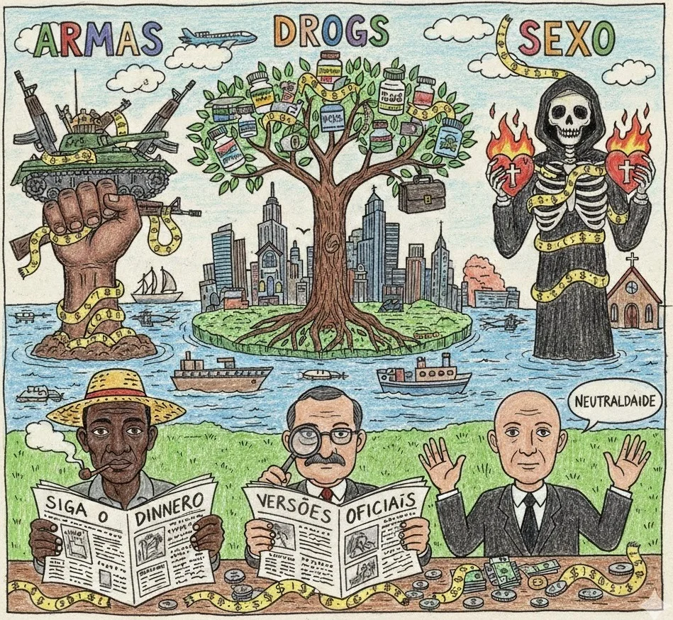 O crime agora veste terno