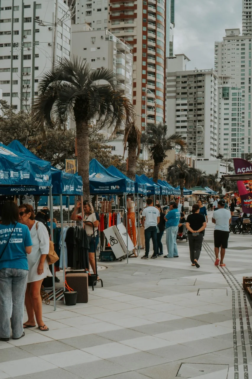 Quarta das Feiras em BC: feiras tomam conta do centro, orla e praça com atrações abertas ao público