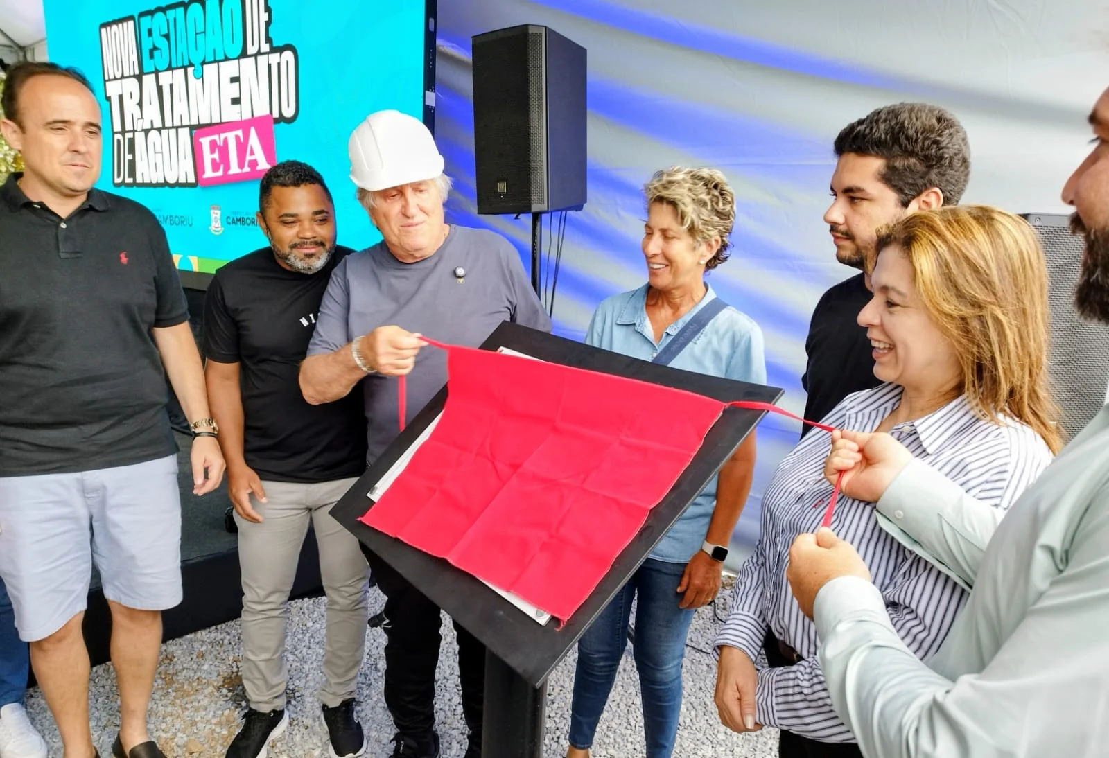 Camboriú inaugura sua primeira Estação de Tratamento de Água