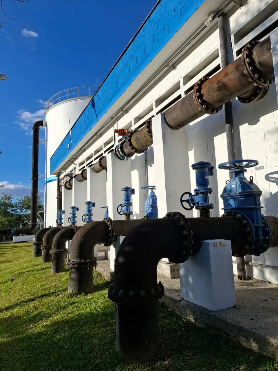 Novo booster aumenta capacidade de reservatório em Camboriú