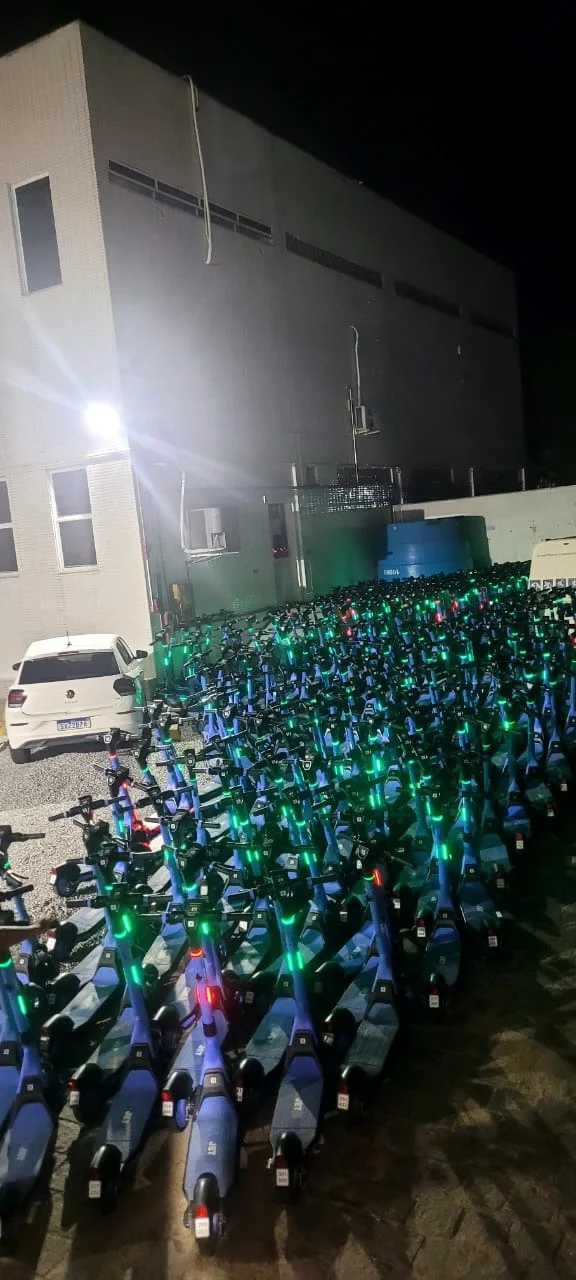 Prefeitura de Balneário Camboriú recolhe 650 patinetes irregulares