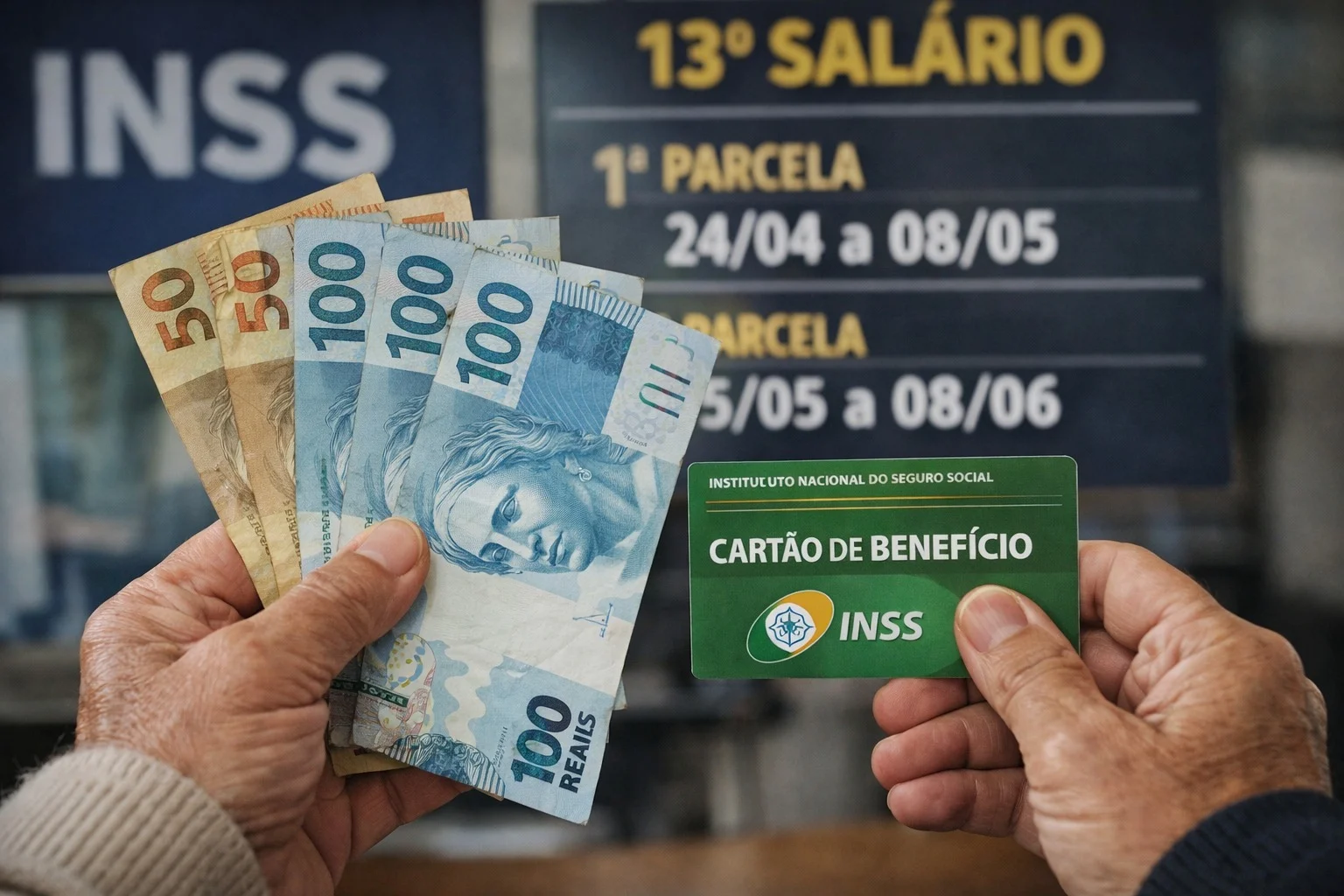 Aposentados vão receber 13º antecipado em abril e maio; veja datas