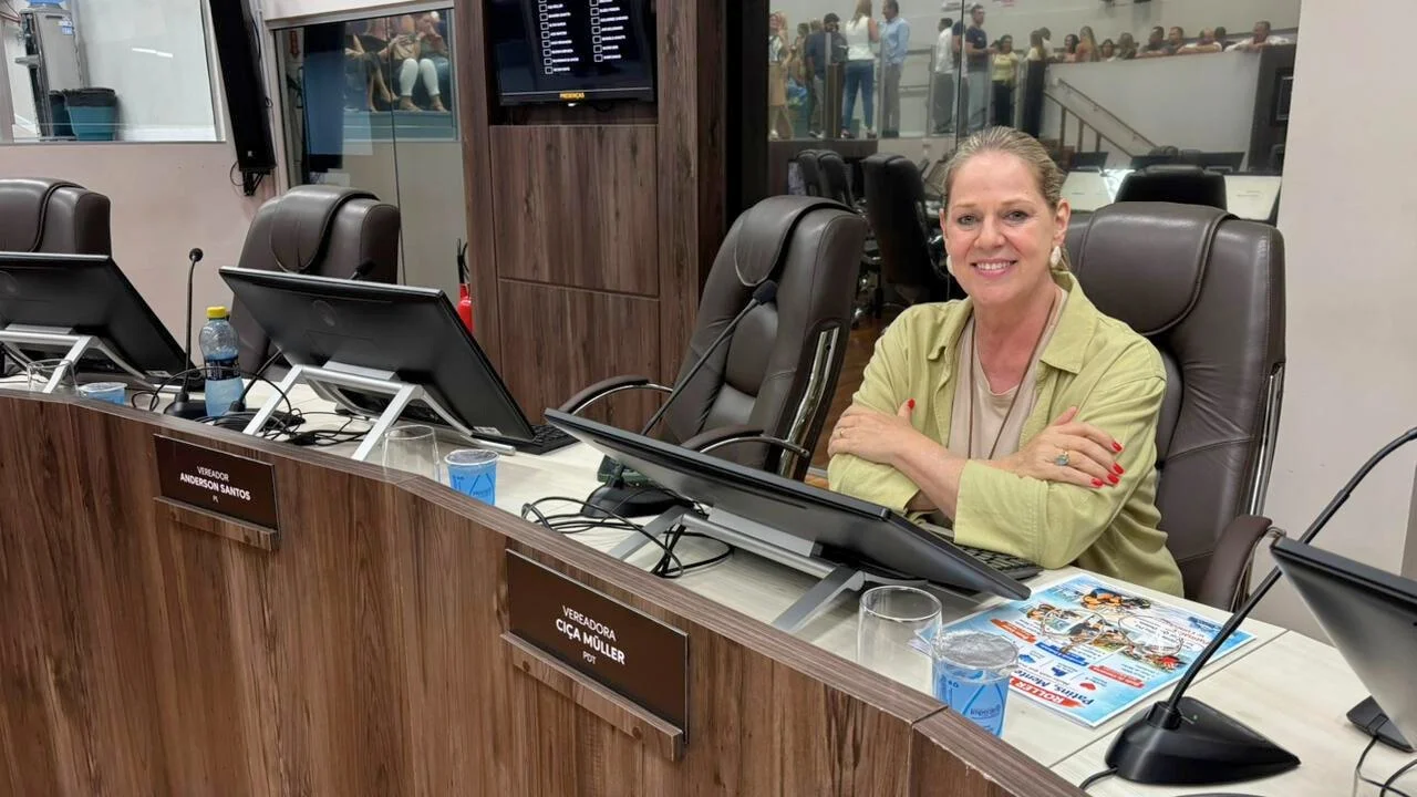 Vereadora Ciça Müller aposta no esporte e na cultura urbana para jovens de Balneário Camboriú