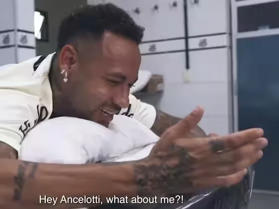 VÍDEO: ‘Pô, Ancelotti. E eu?’: Neymar reage à não convocação