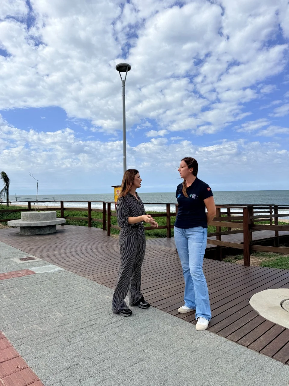 Balneário Piçarras recebe visita da secretária estadual de turismo e reforça potencial turístico