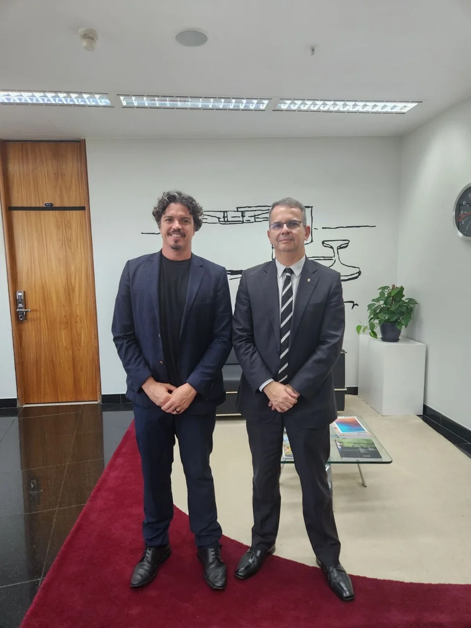 Deputado Marquito trata na PGR sobre federalização do Caso Orelha