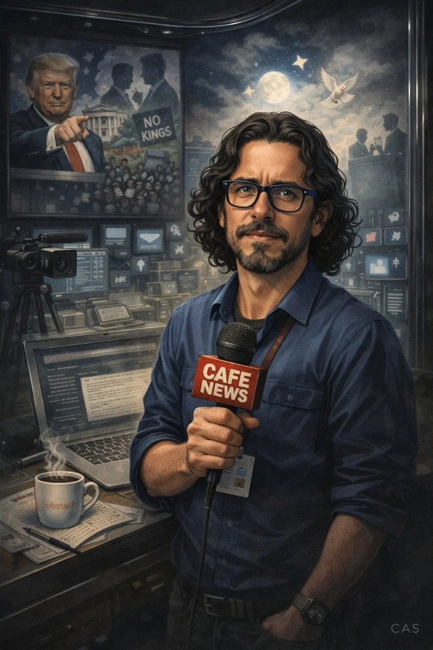 O café doce, a CNN bondosa e os conselhos ao amigo Laranjão