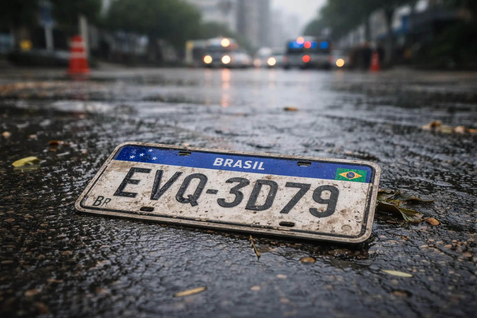 Perdeu a placa na chuva em BC? Saiba onde recuperar